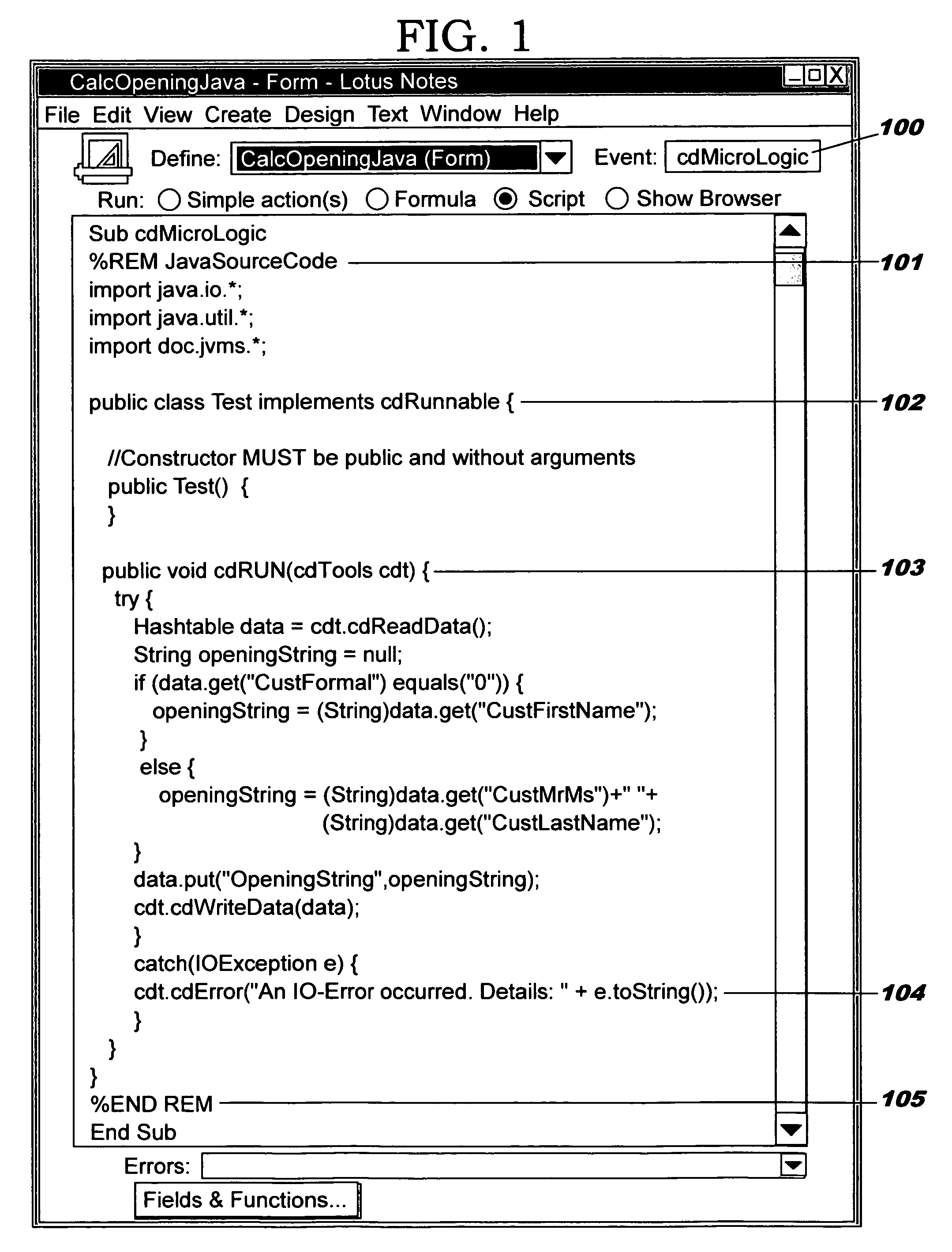 Technique for enabling applications to use languages other than their built-in macro-languages without changing the applications