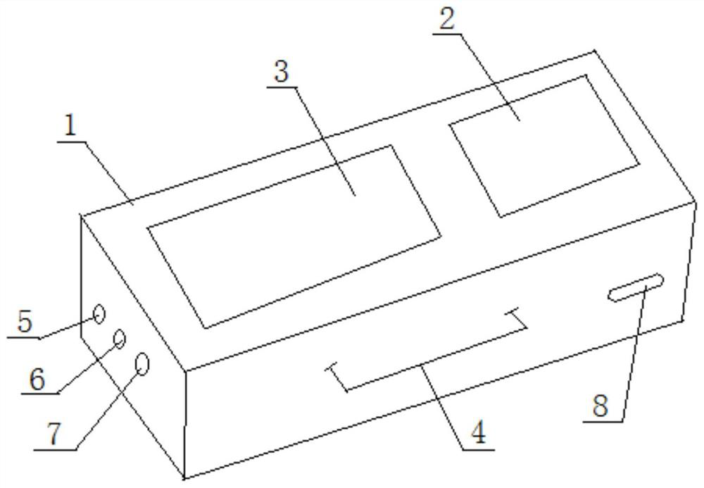 Transformer substation message analysis device