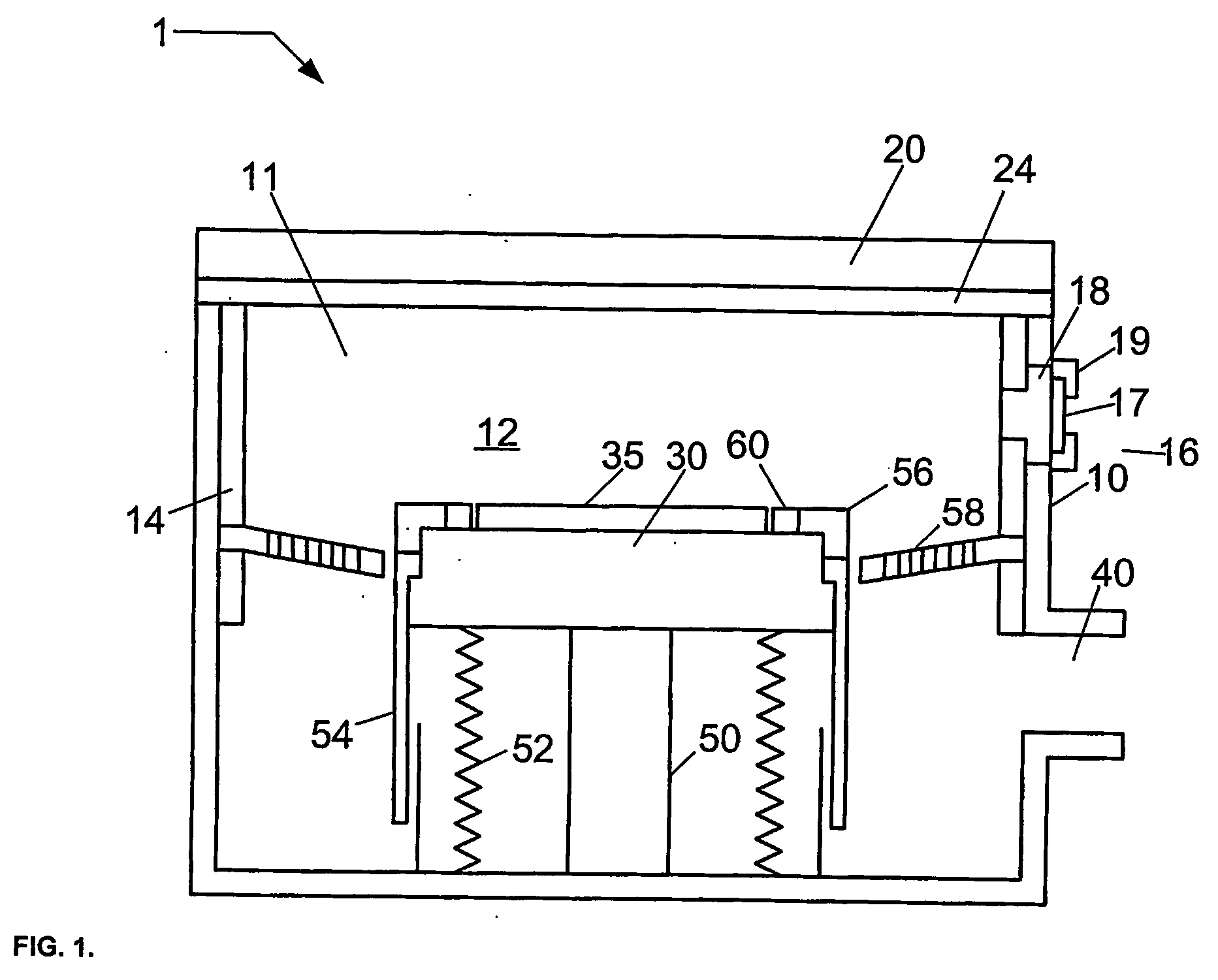 Barrier layer for a processing element and a method of forming the same