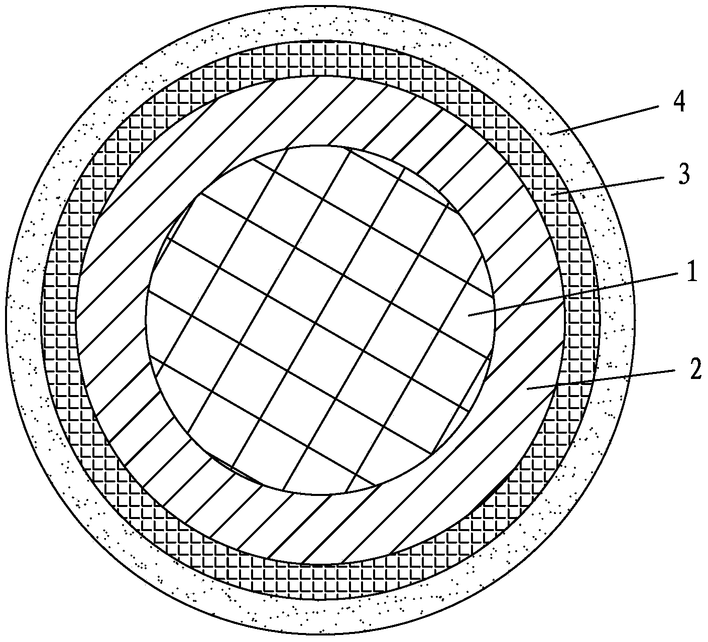 Method for producing copper-coated graphene lead wires