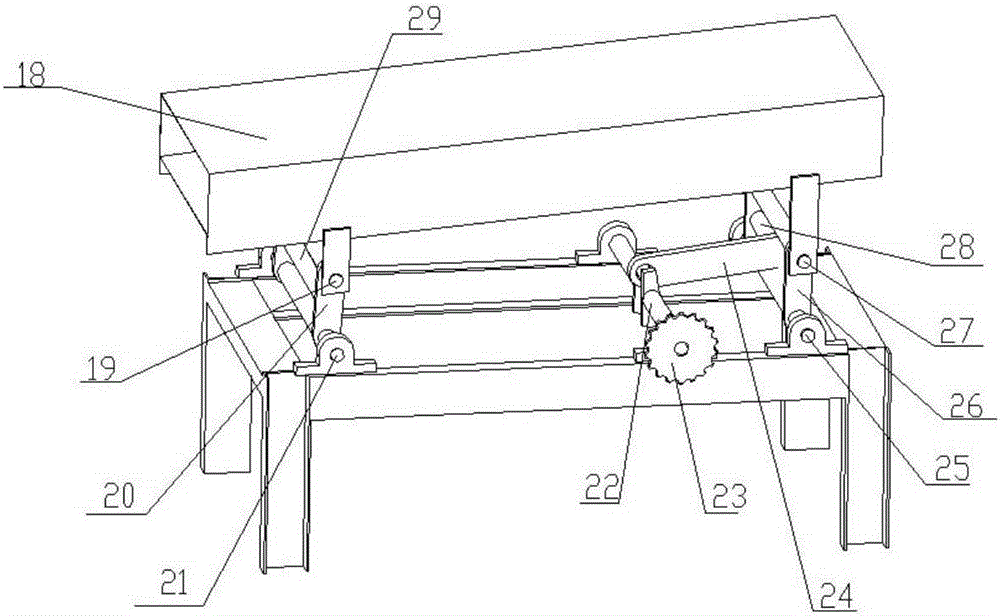 Ramie breaking vibration machine