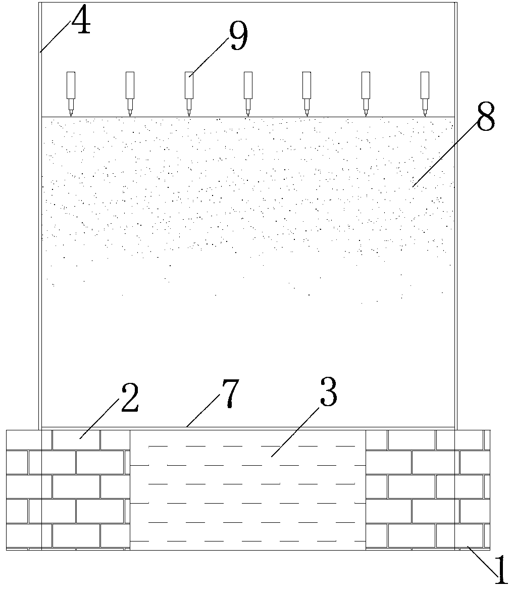 Pile-supported reinforced embankment three-dimensional soil arching effect testing apparatus and pile-supported reinforced embankment three-dimensional soil arching effect testing method