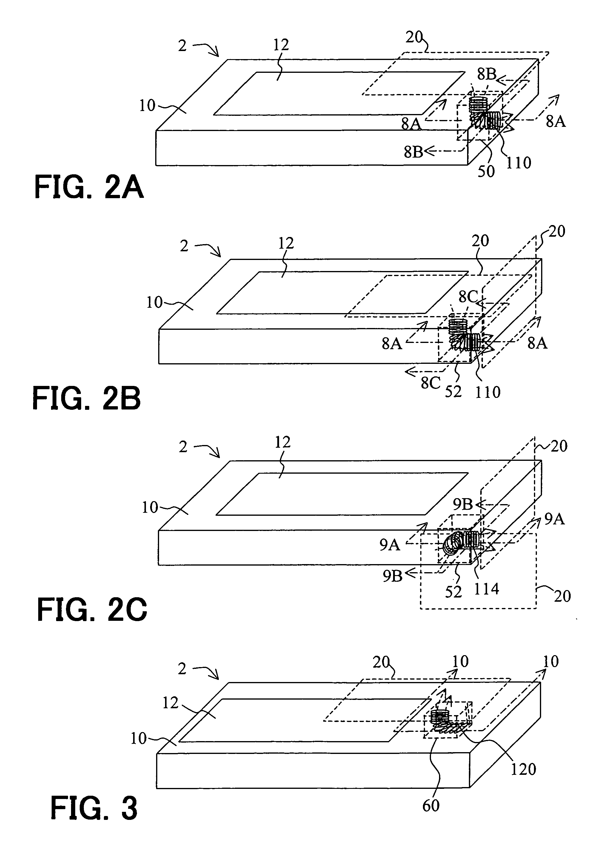 Information processing apparatus with contactless reader/writer, and coil antenna for magnetic coupling