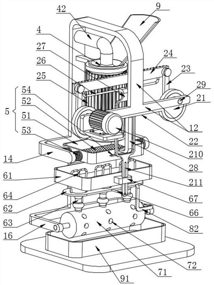 Automatic tabletting forming machine for tablets