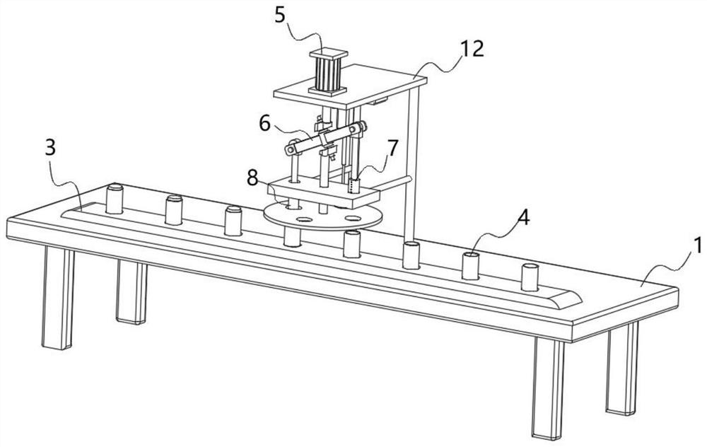 Lithium battery processing device and processing method thereof