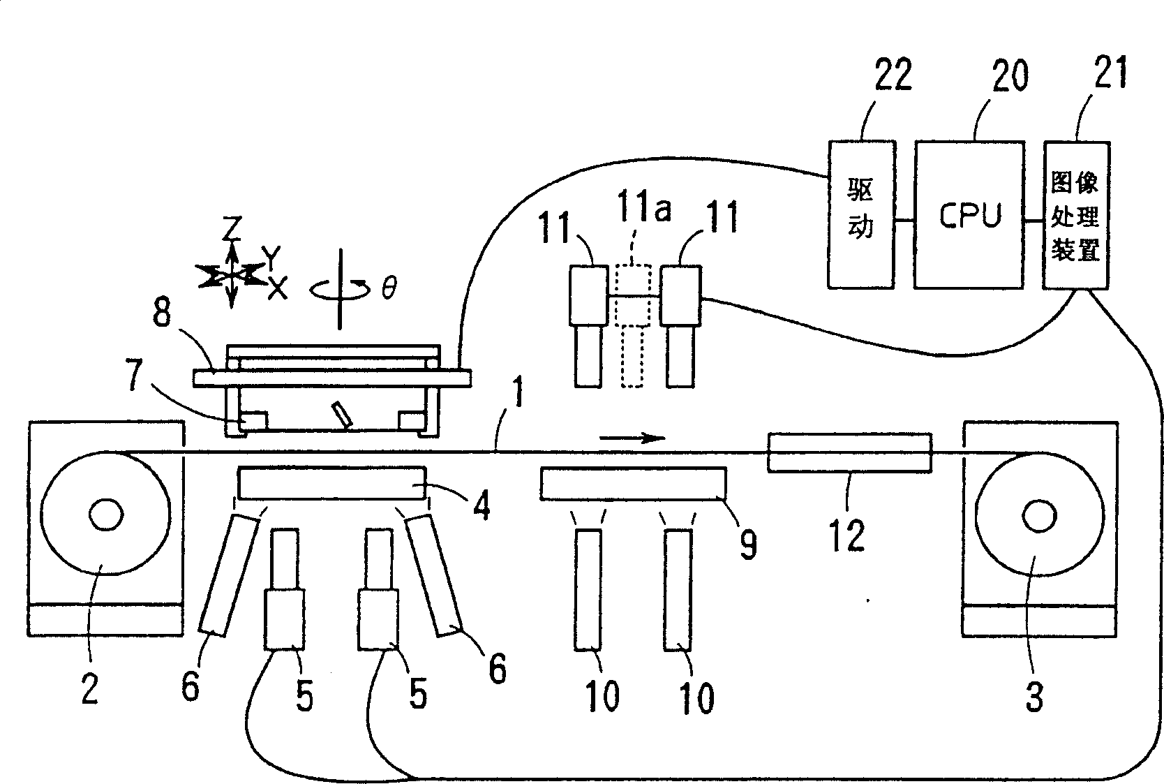 Printing method and printing device for non-individual body sheet