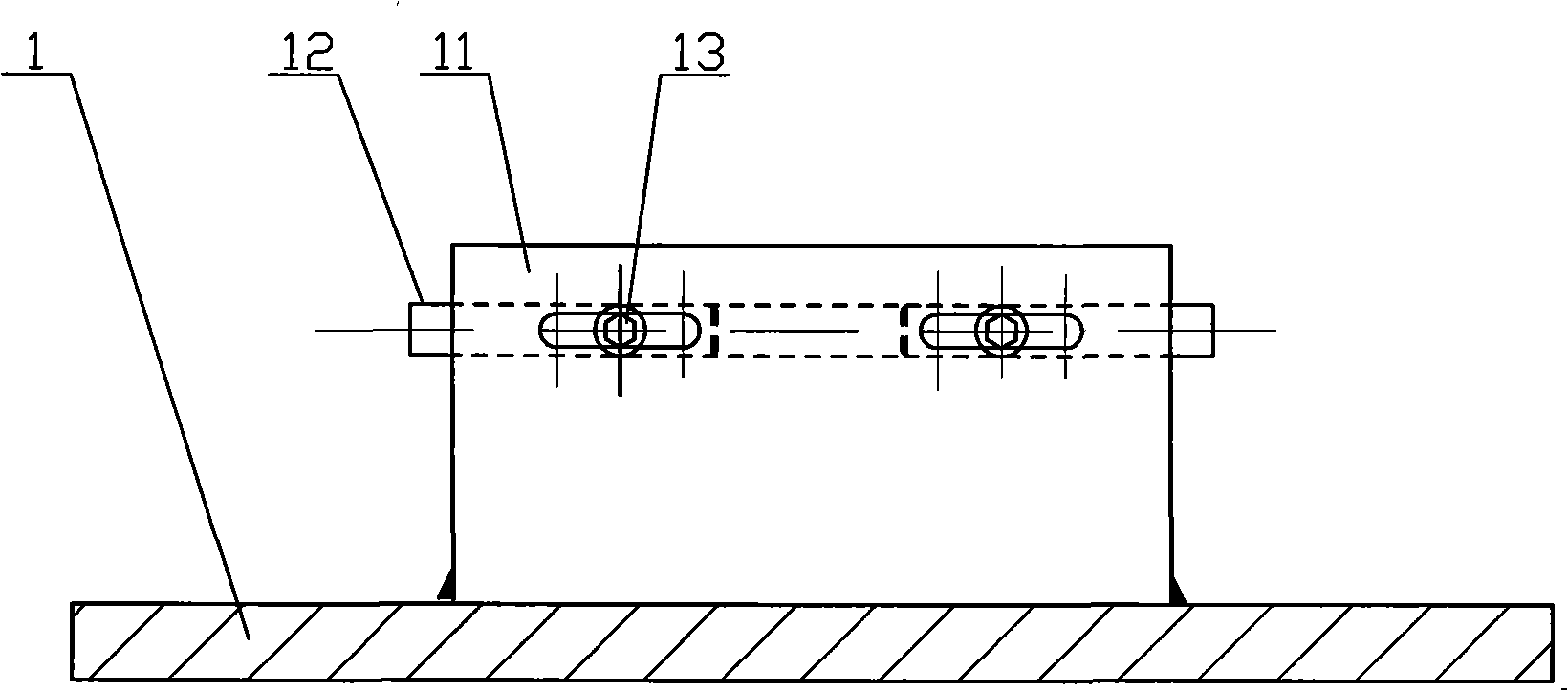 Rear fork detecting fixture of motorcycle