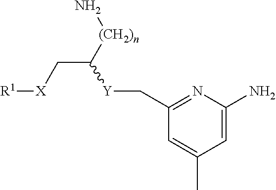 2-Aminopyridine-based selective neuronal nitric oxide synthase inhibitors