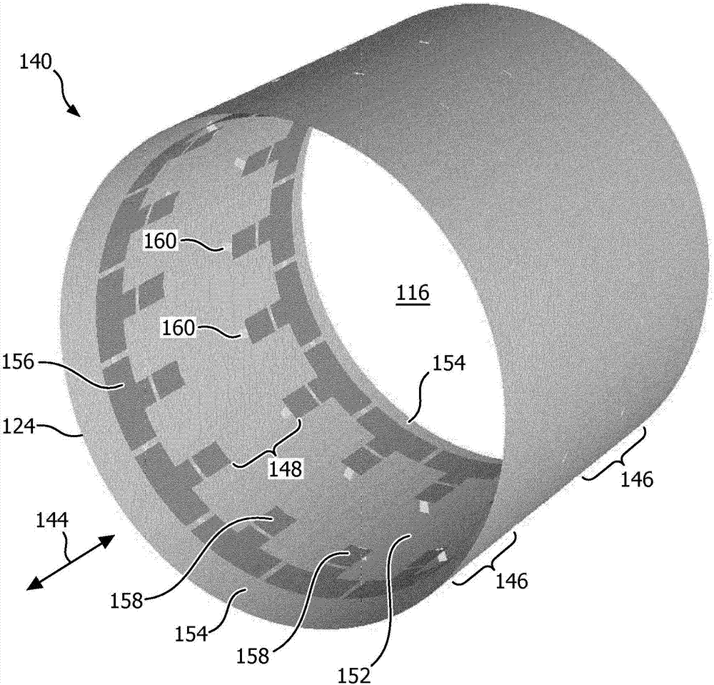 Z-segmented RF coil for MRI with gap and RF screen element