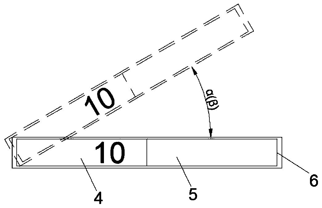 Monitoring method for the status of the transition board on the three-story operating platform of the motor vehicle operating station