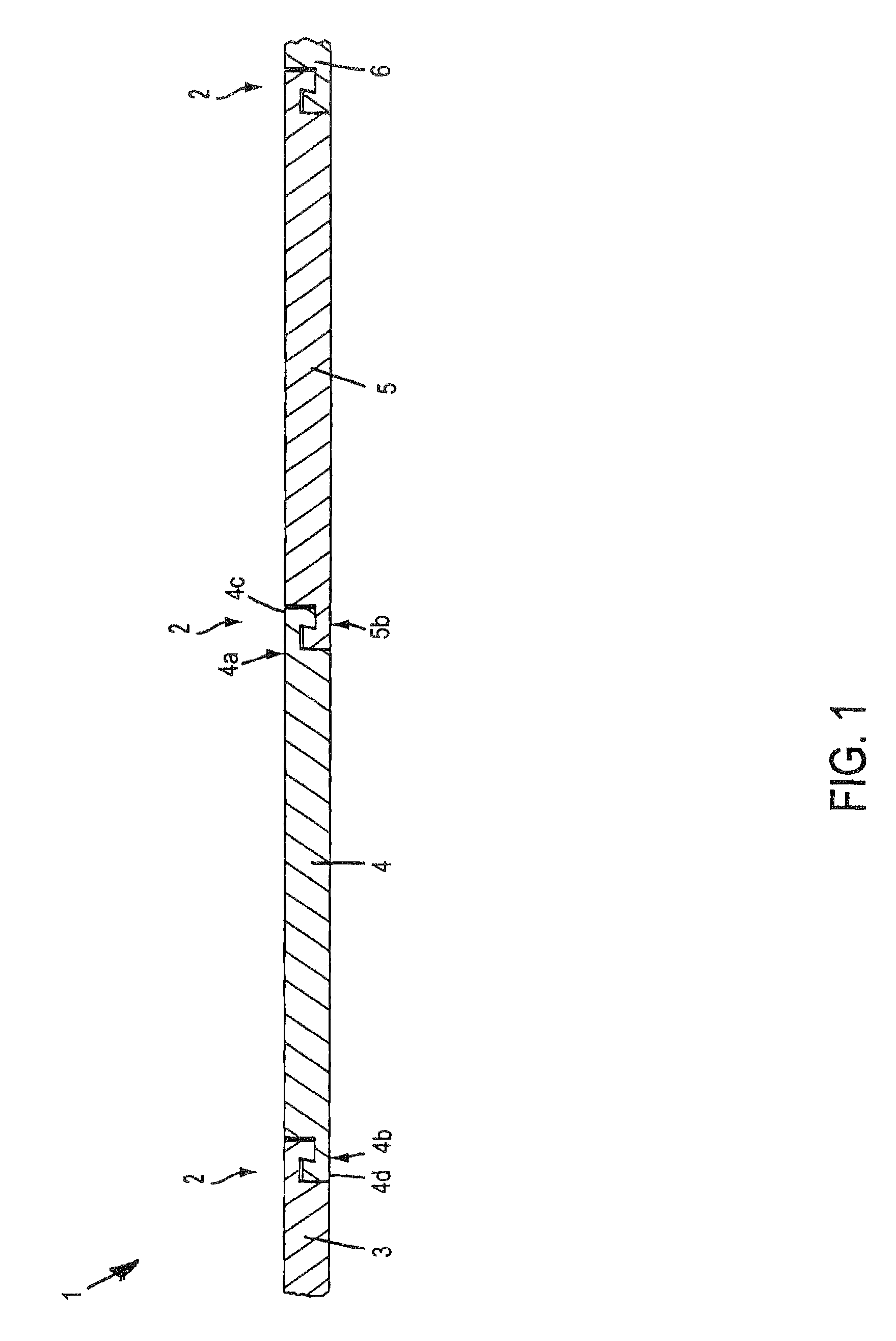 Panel and panel fastening system