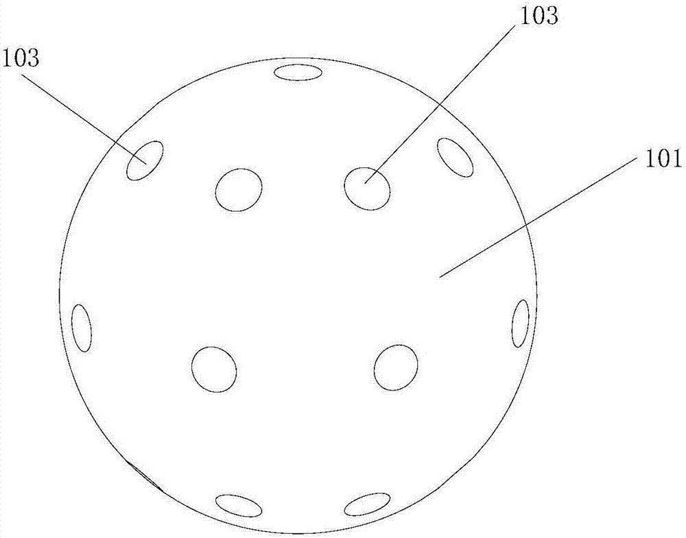 Fertilization and scarification device and flowerpot using device