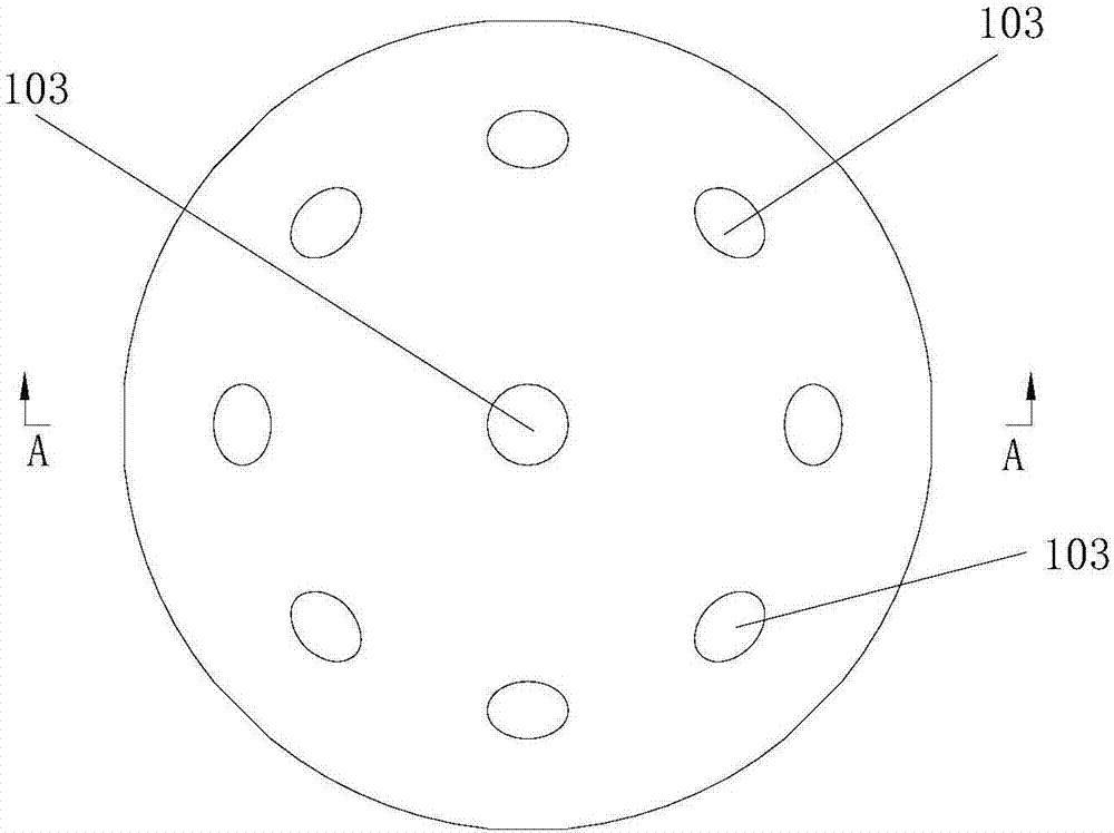 Fertilization and scarification device and flowerpot using device