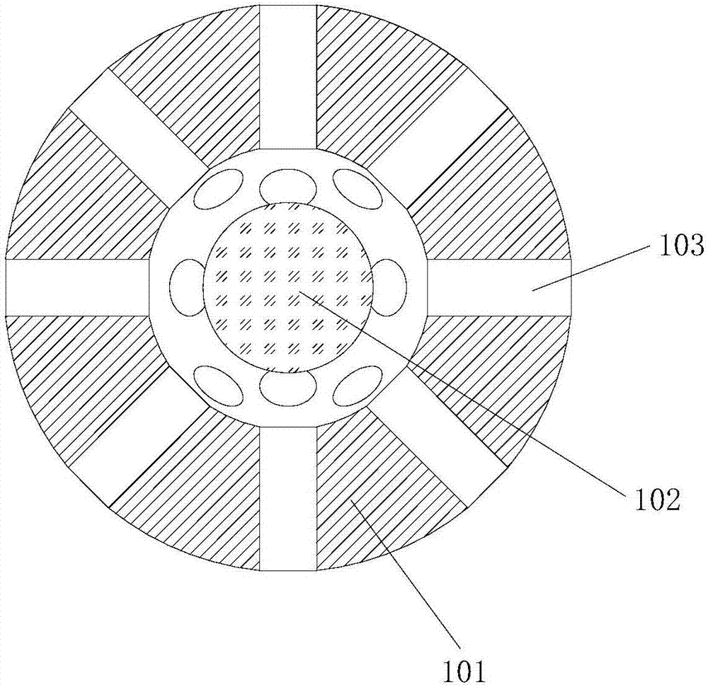 Fertilization and scarification device and flowerpot using device