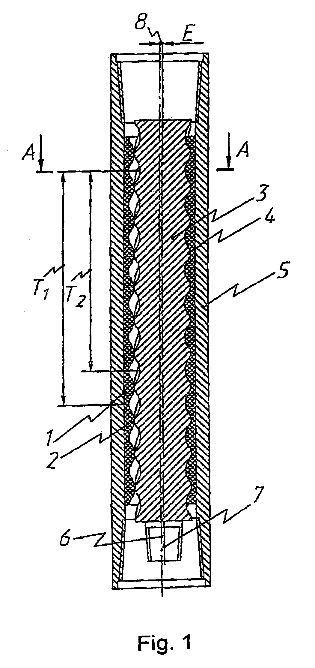 Gerotor mechanism for a screw hydraulic machine