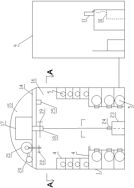 Cable tunnel temperature monitoring alarm system