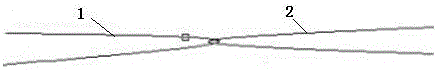 Integral weaving method for 2.5D seamless joint flat fabric