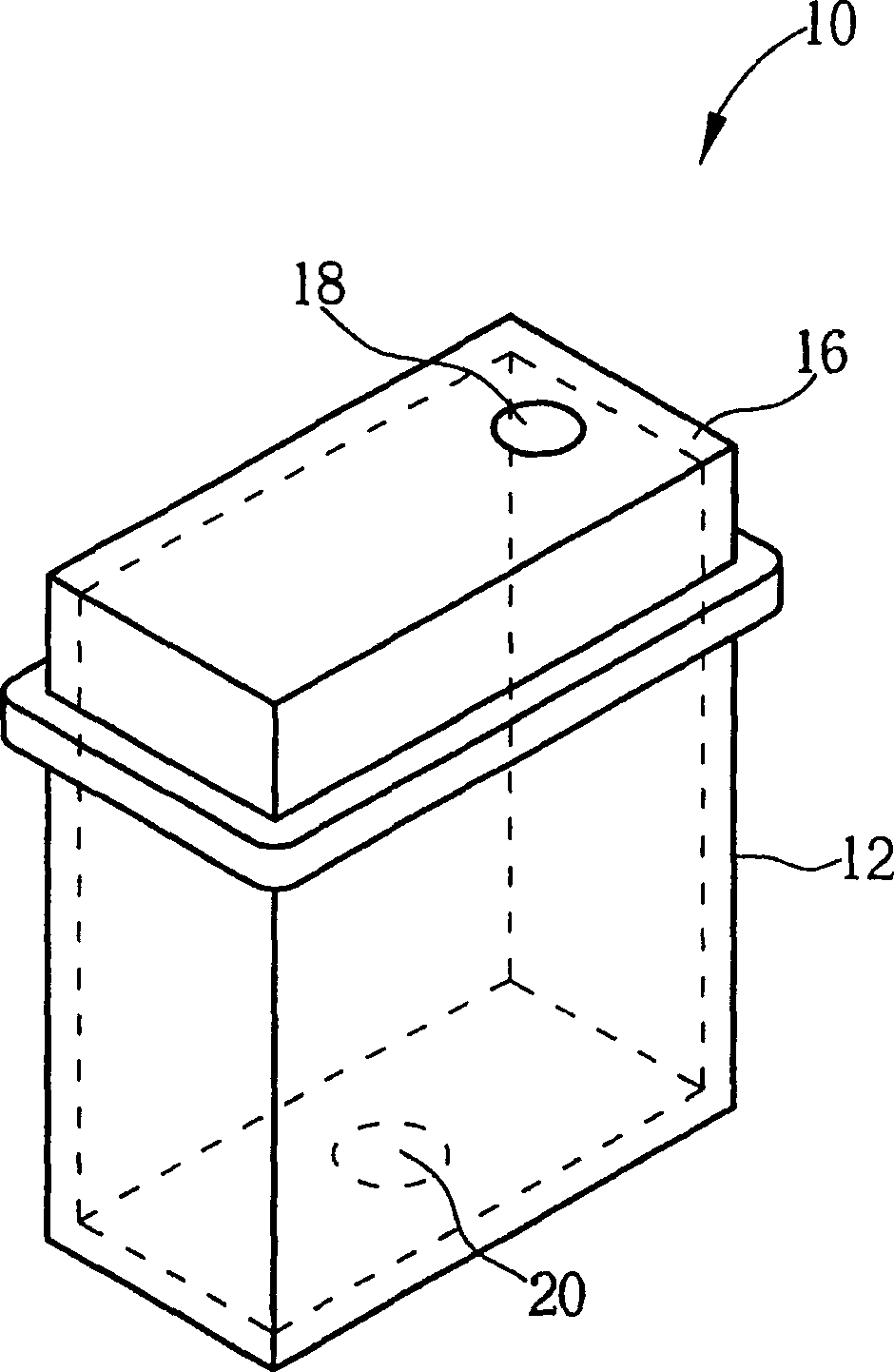 Ink box equipped with saw tooth pressure regulating device