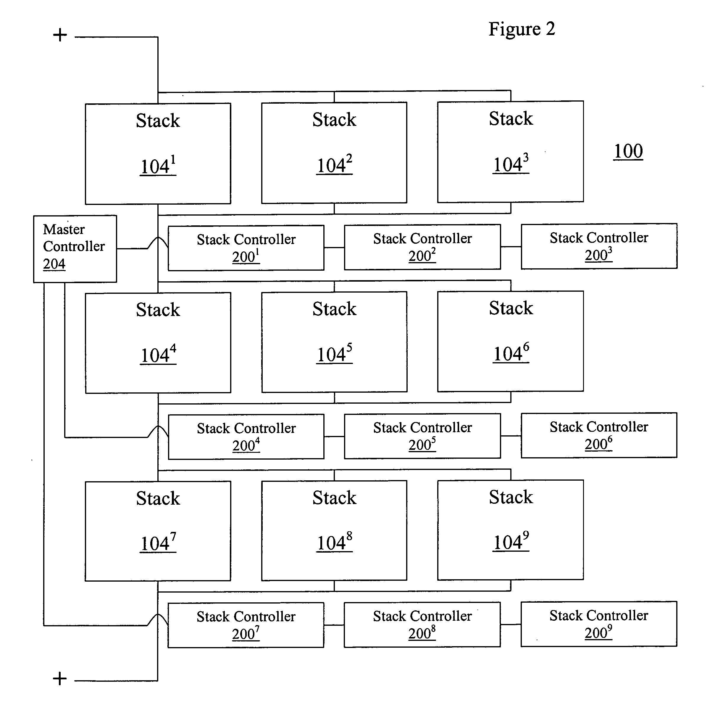 Systems and methods for selective cell and/or stack control in a flowing electrolyte battery