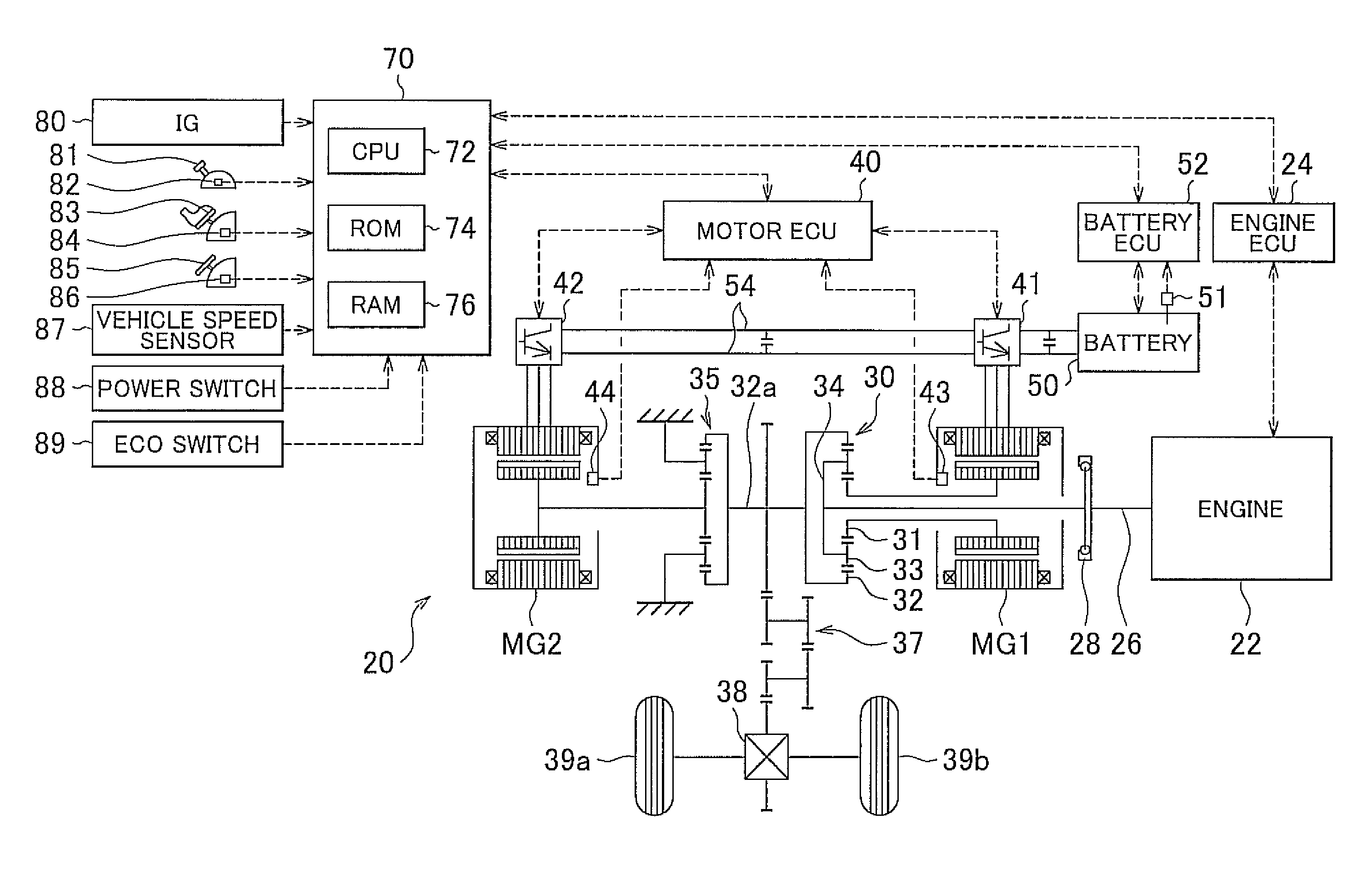 Vehicle and method of controlling the same