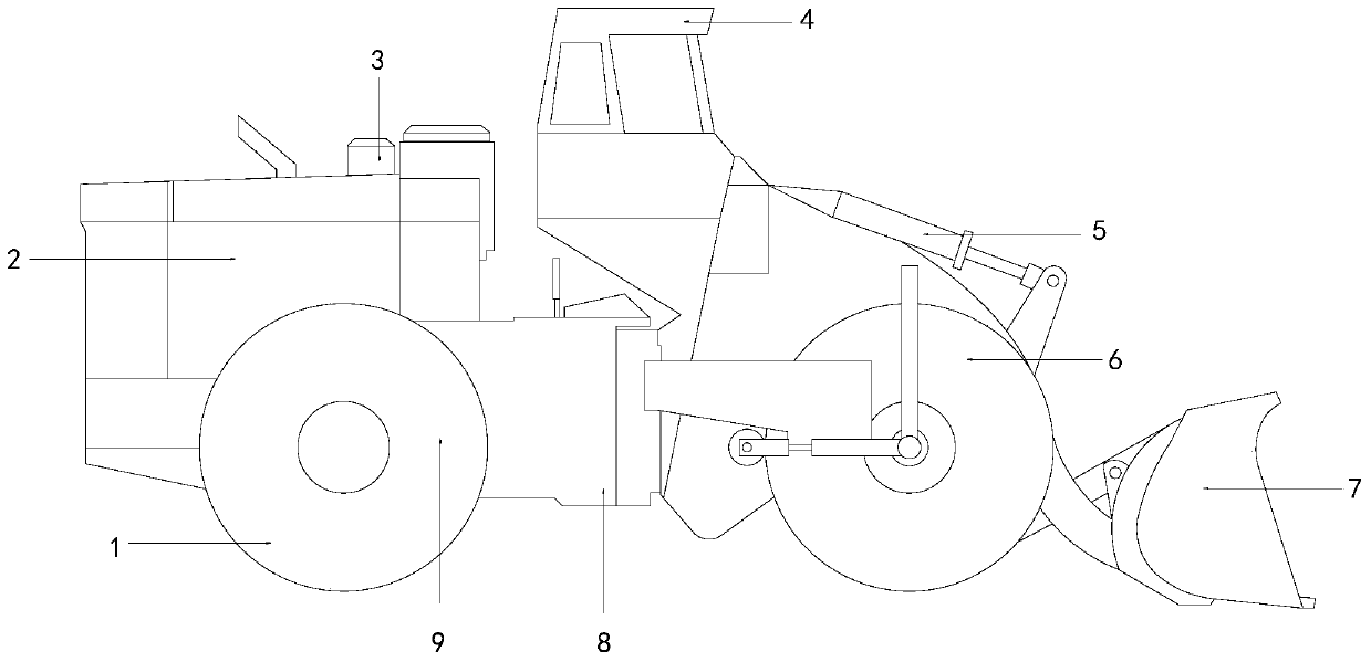 Loader for municipal engineering