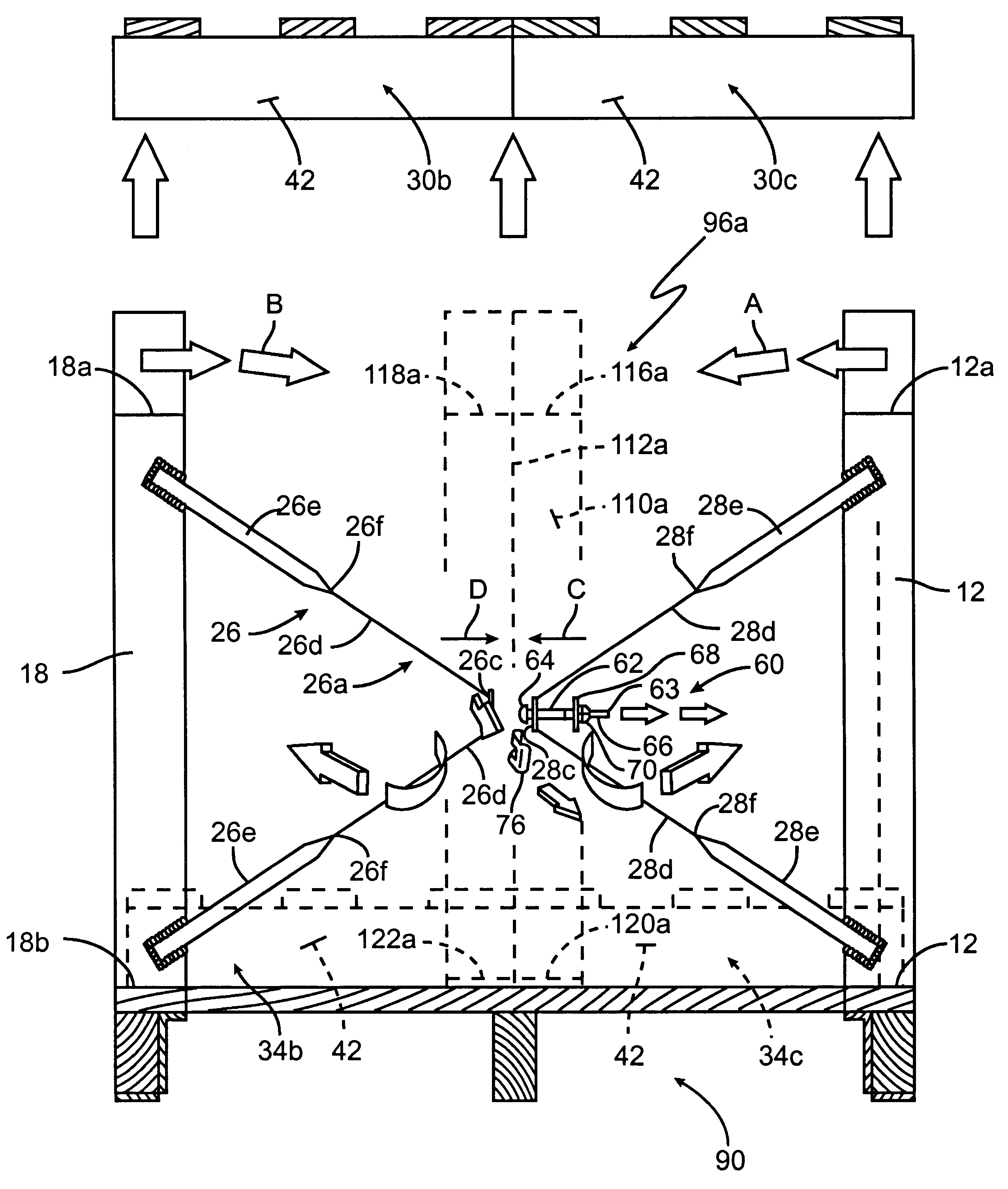 Crate assembly and improved method