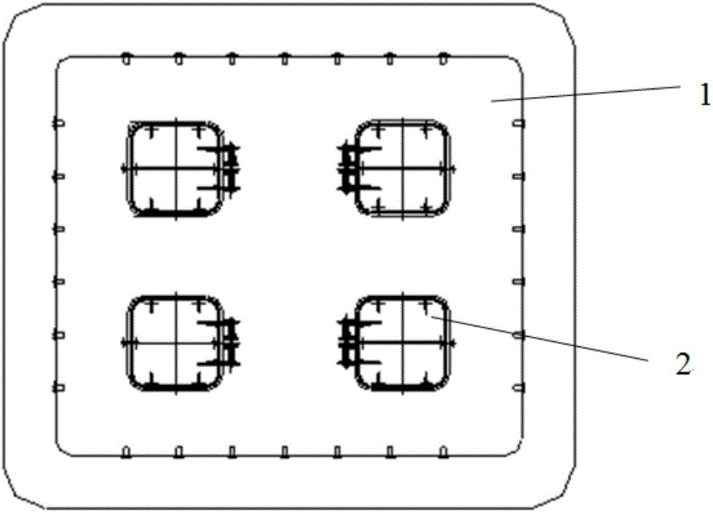 Hatch cover of engine room of trail suction dredger