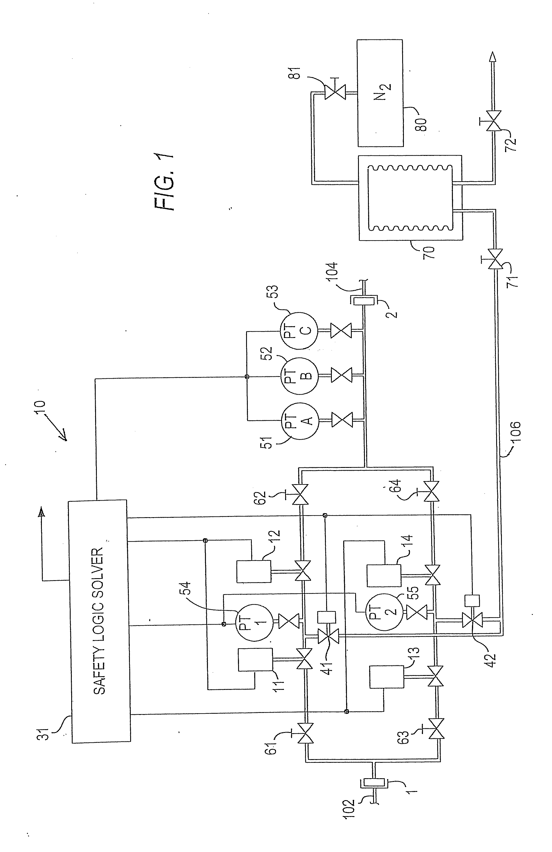 Apparatus and method for clustered wellhead high integrity protection system