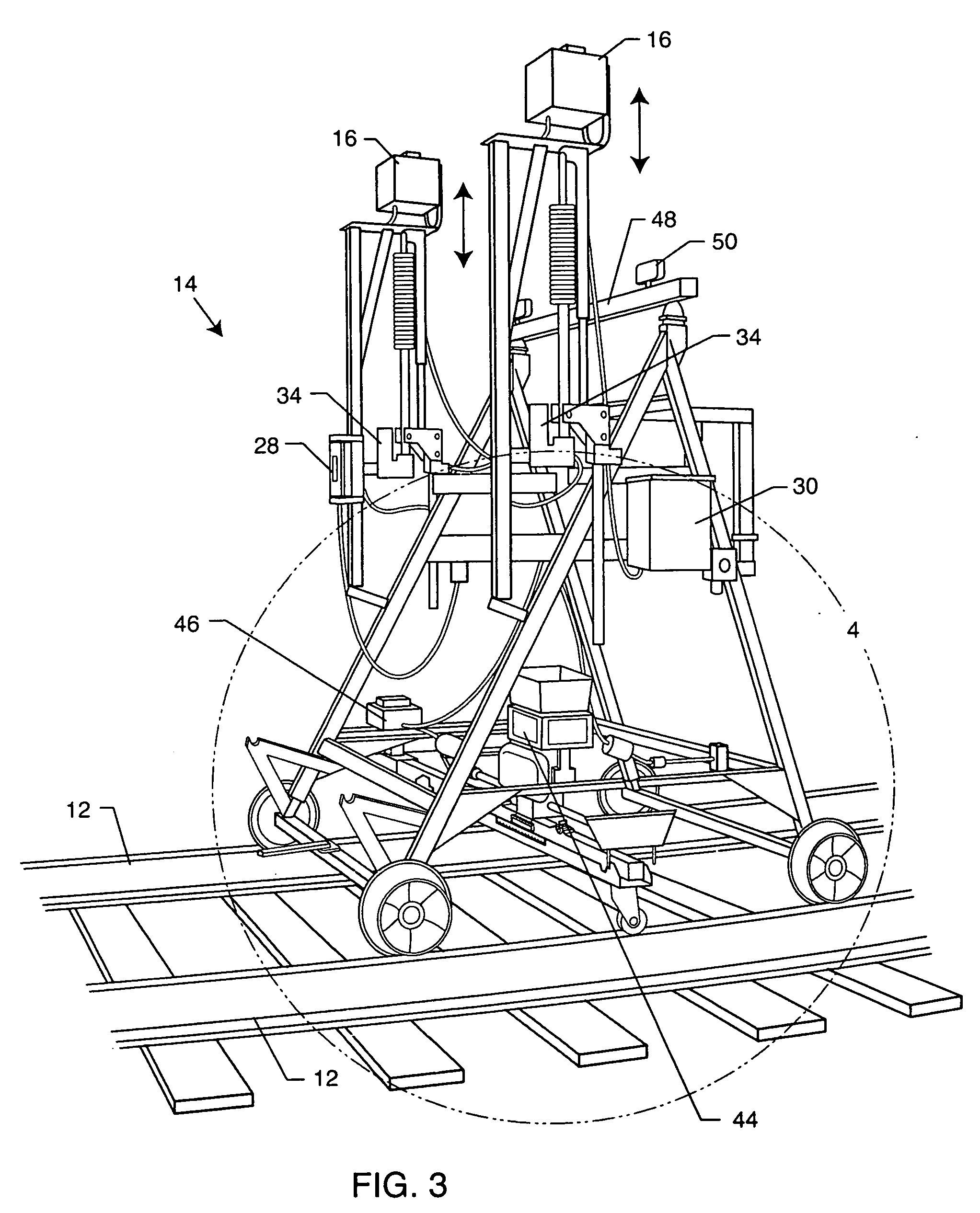 Method and system for controlling railroad surfacing