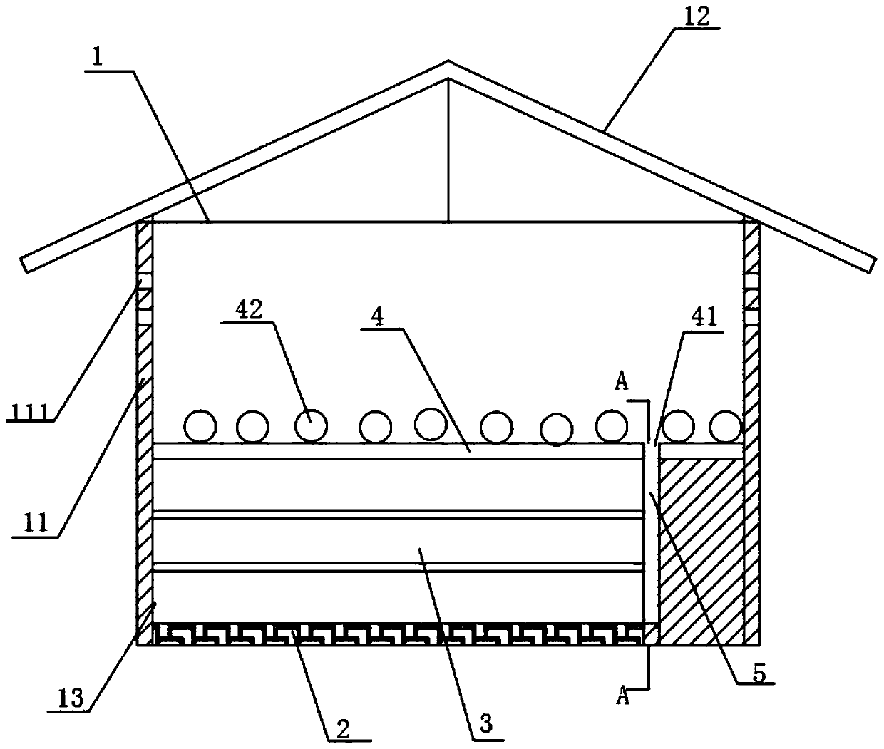 Artificial raising method of snakes