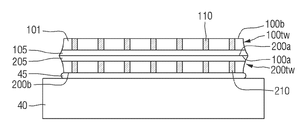 Method for fabricating substrate structure and substrate structure fabricated by using the method