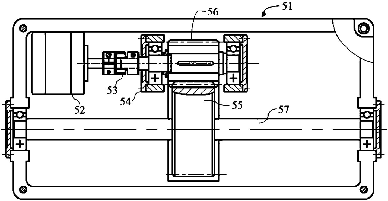 Device and method for automatic balancing for unbalance faults of large rigid rotor