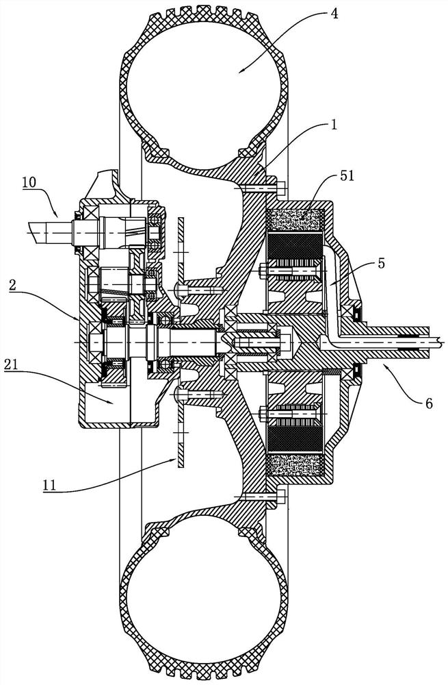 Forced linkage type hybrid power motorcycle