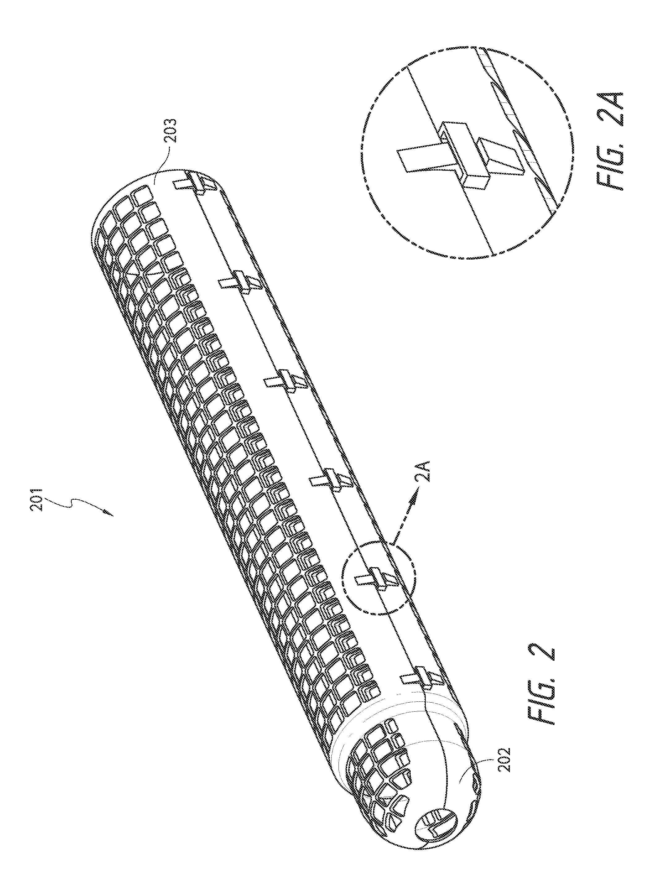 Device and methods for preventing the obstruction of gutters by leaves and other debris