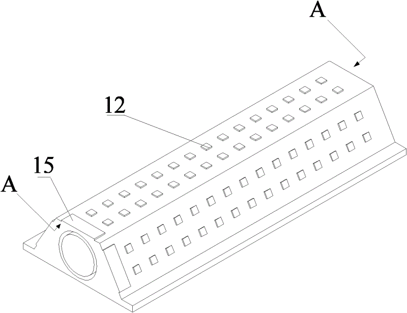 Three-dimensional light-emitting diode (LED) light source module and lamp with LED light source module