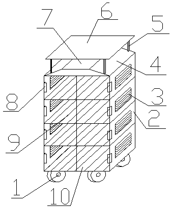 Low-voltage power distribution cabinet