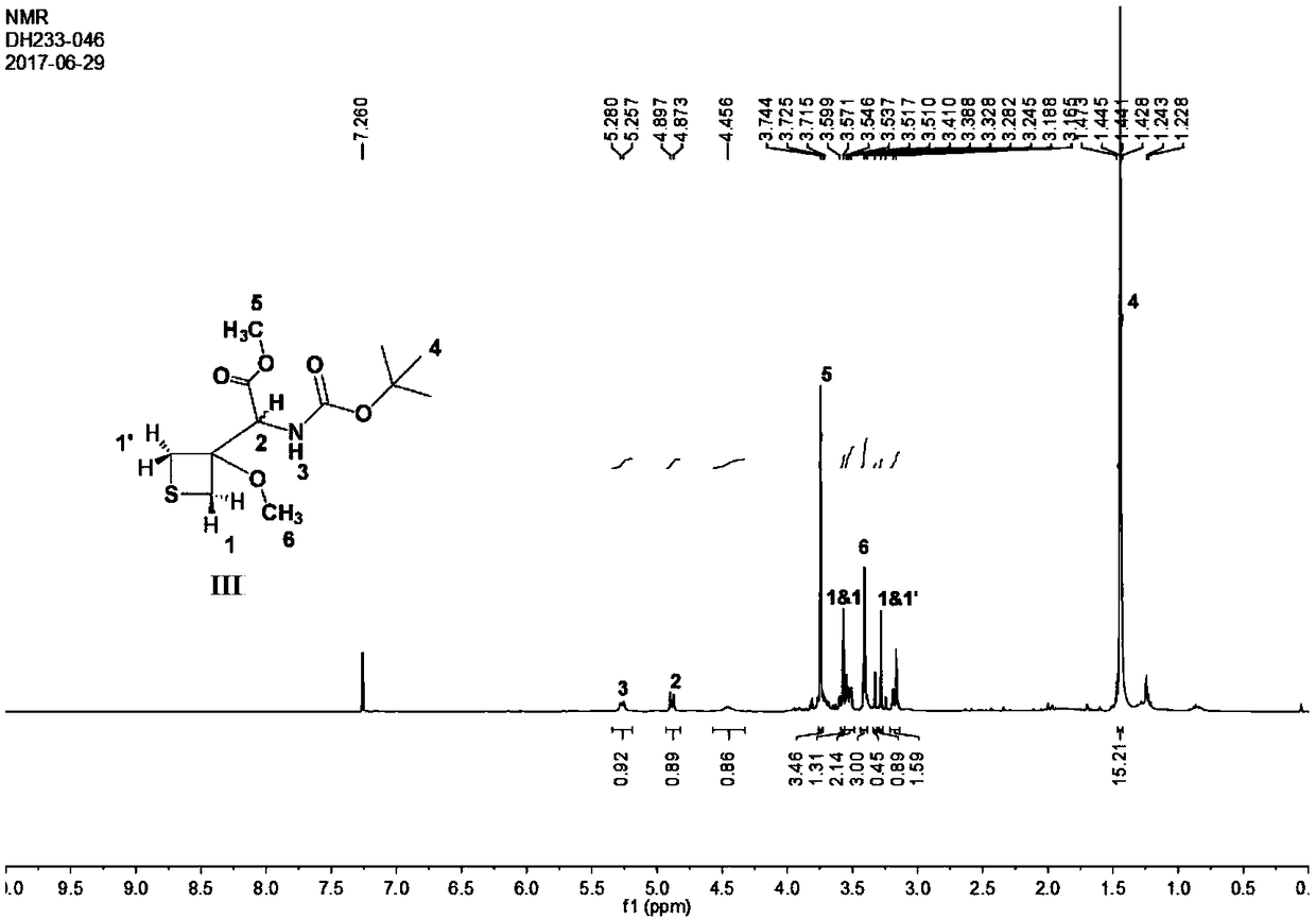 Synthesis of optically-pure sulfur-containing quaternary heterocyclic drug intermediate