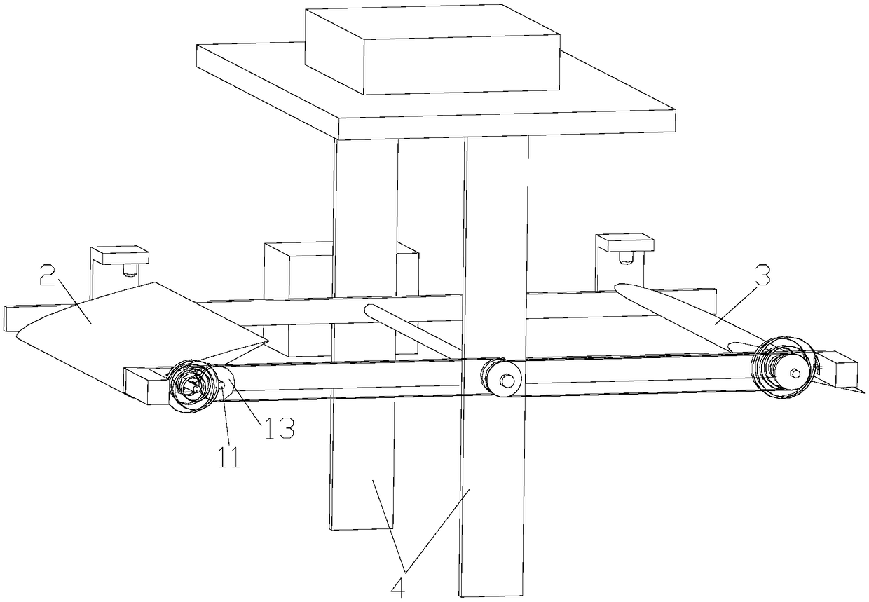 A series flapping wing power generation device using renewable energy