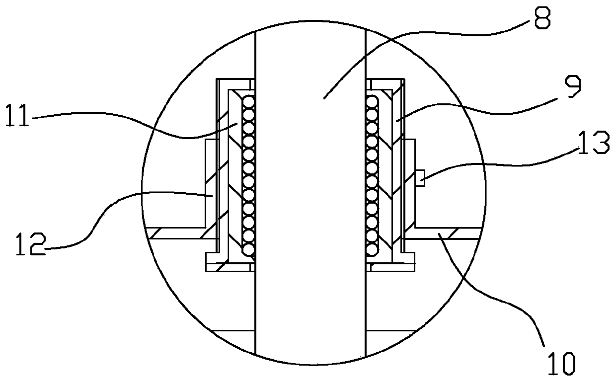 A long-term deodorant floor drain structure