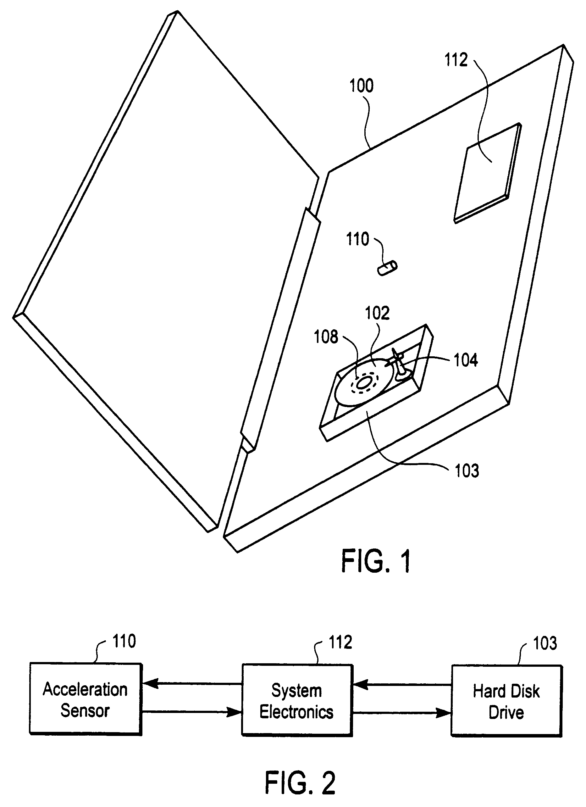 Method and apparatus for detecting free fall