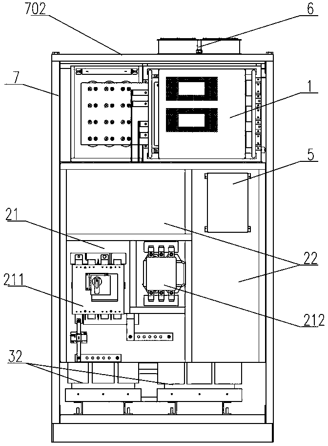 Modular photovoltaic grid-connected inverter structure