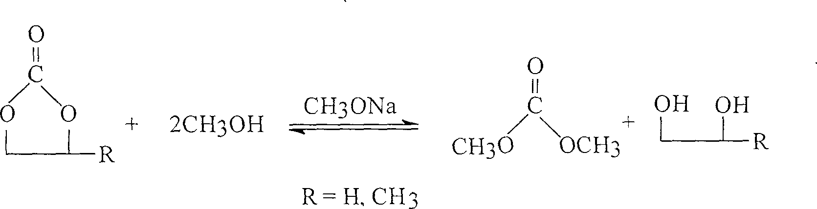 Process for improving product quality and yield of propanediol and glycol