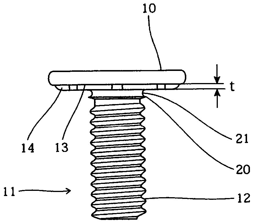 Staking bolt