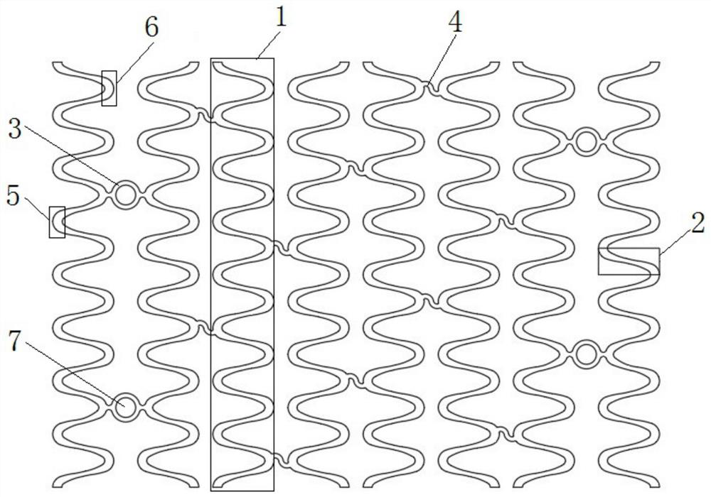 Degradable magnesium alloy drug eluting stent