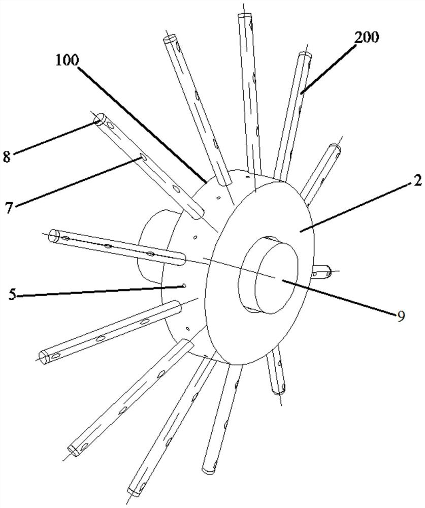 A Radial Partitioned Oil Slinger