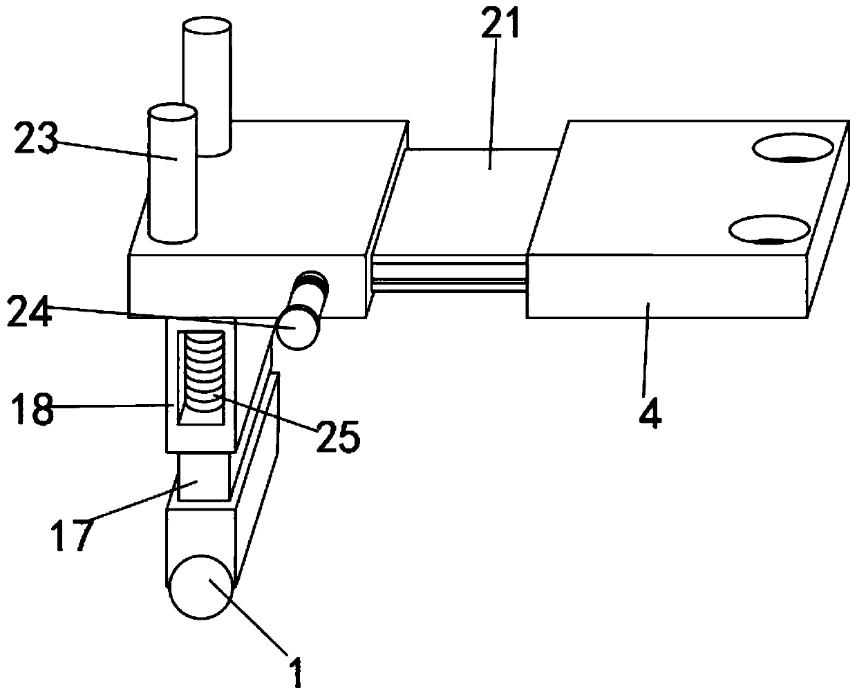 Take-up device with safety protection structure