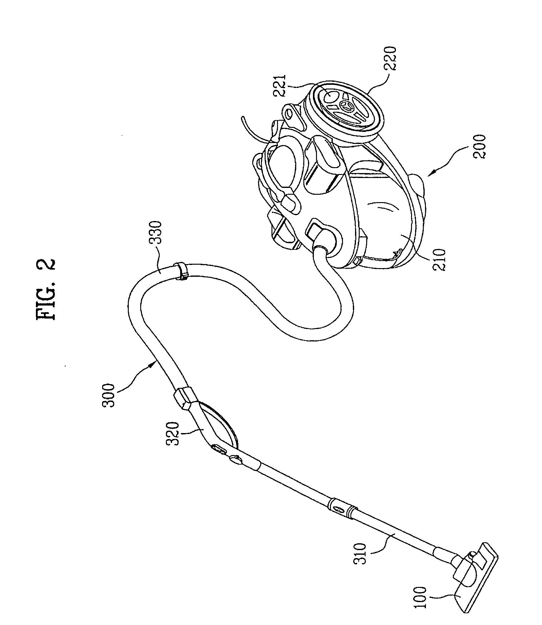 Intake nozzle and vacuum cleaner having the same