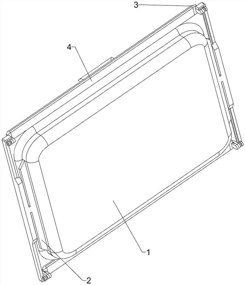 Capacitive screen capable of removing dirt