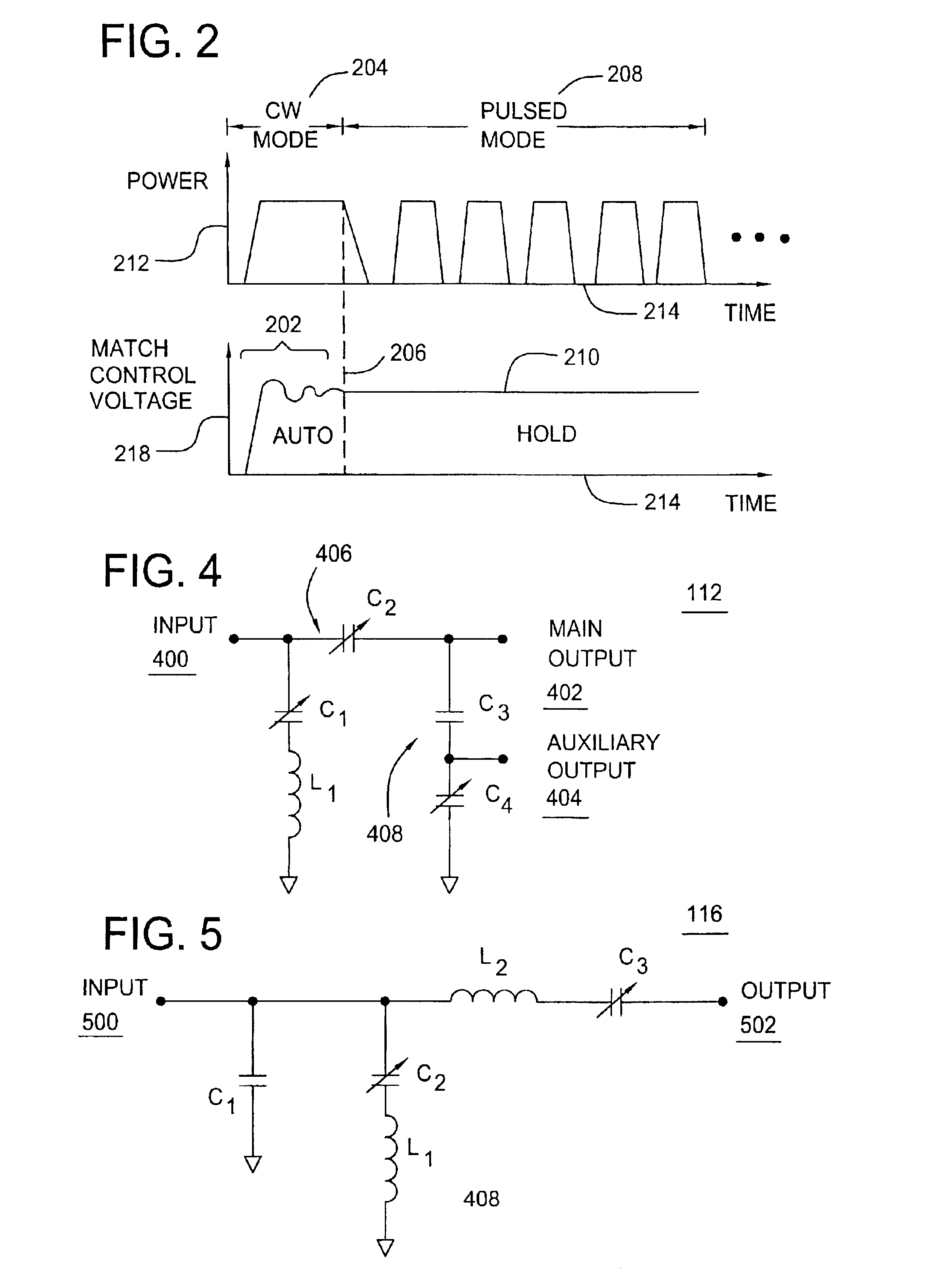 Method and apparatus for tuning an RF matching network in a plasma enhanced semiconductor wafer processing system