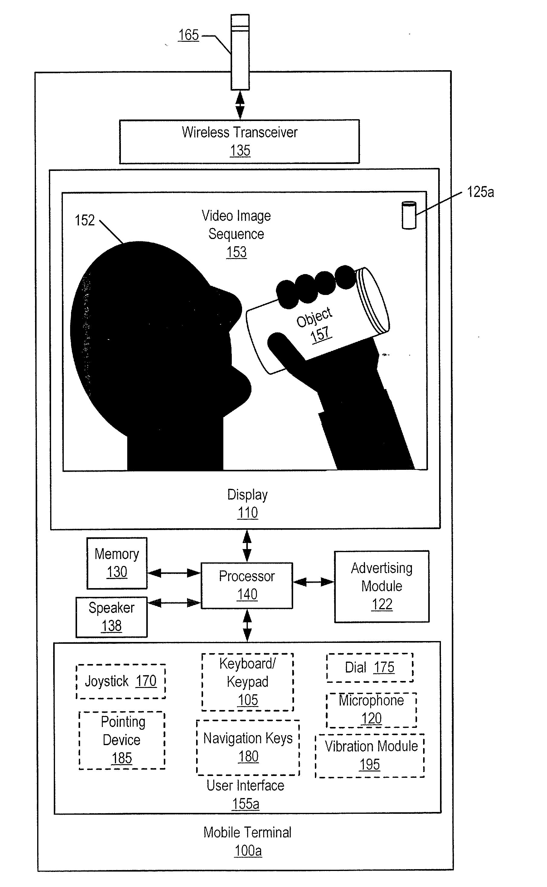 Methods, devices, and computer program products for providing unobtrusive video advertising content